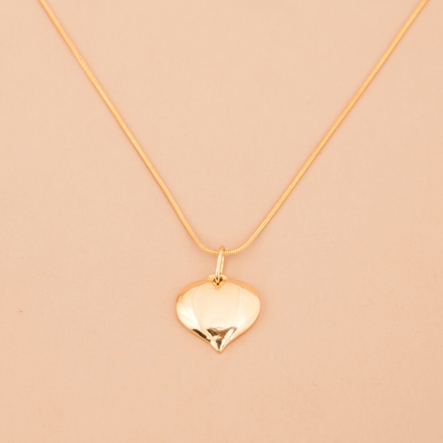 Solid Heart Pendant