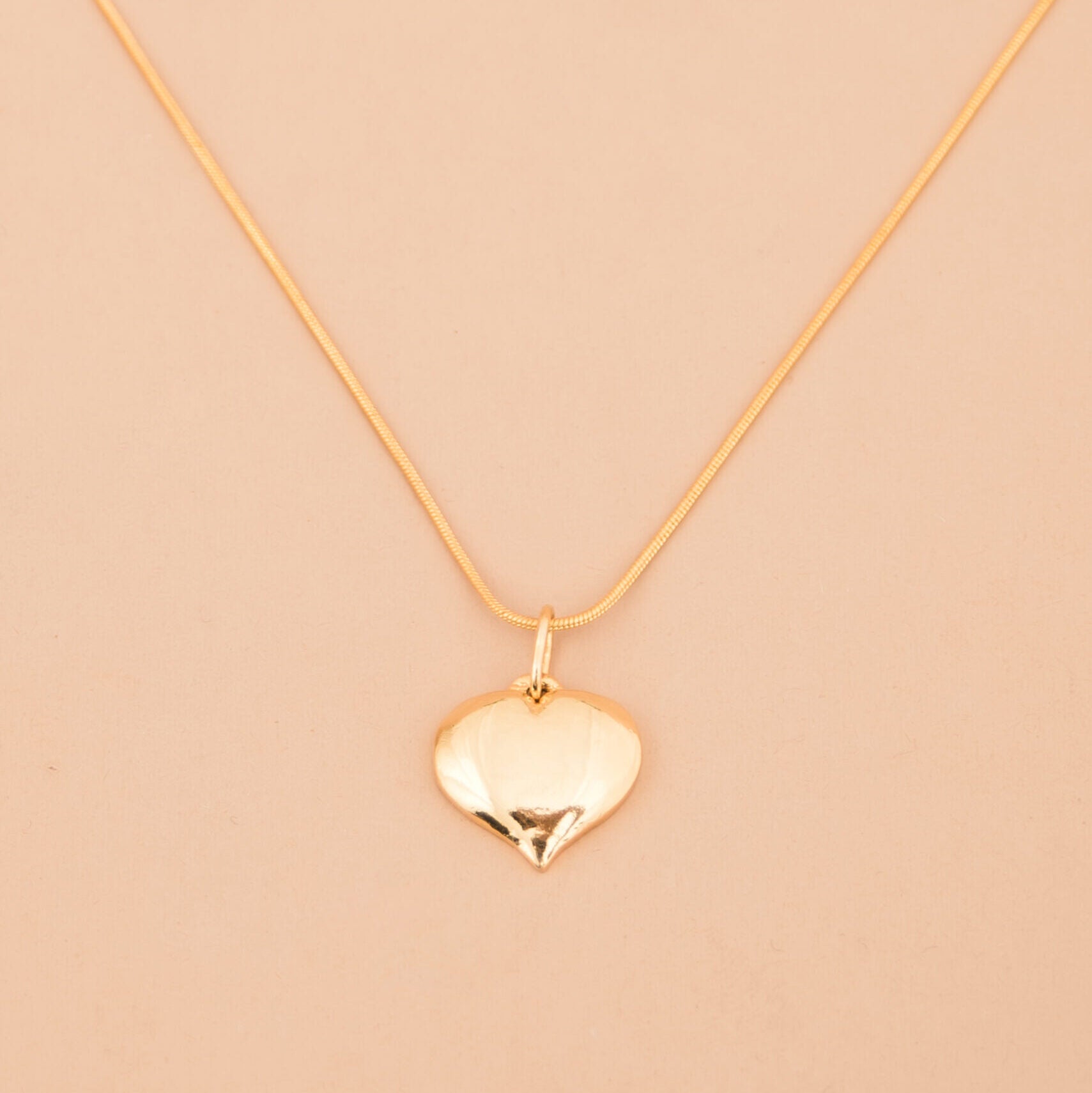 Solid Heart Pendant