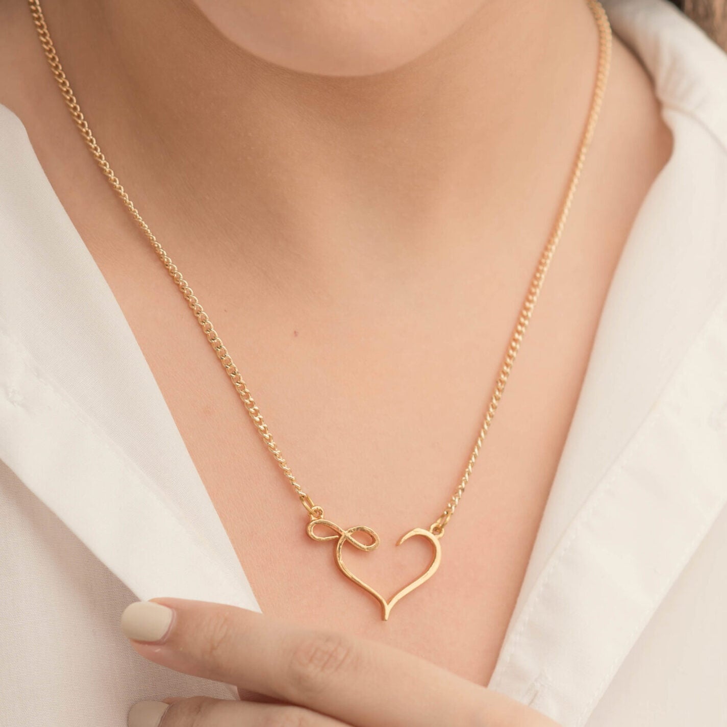 Infinity Heart Pendant